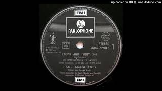 Paul McCartney ‎& Stevie Wonder – Ebony And Ivory (Extended Single Version 1982)