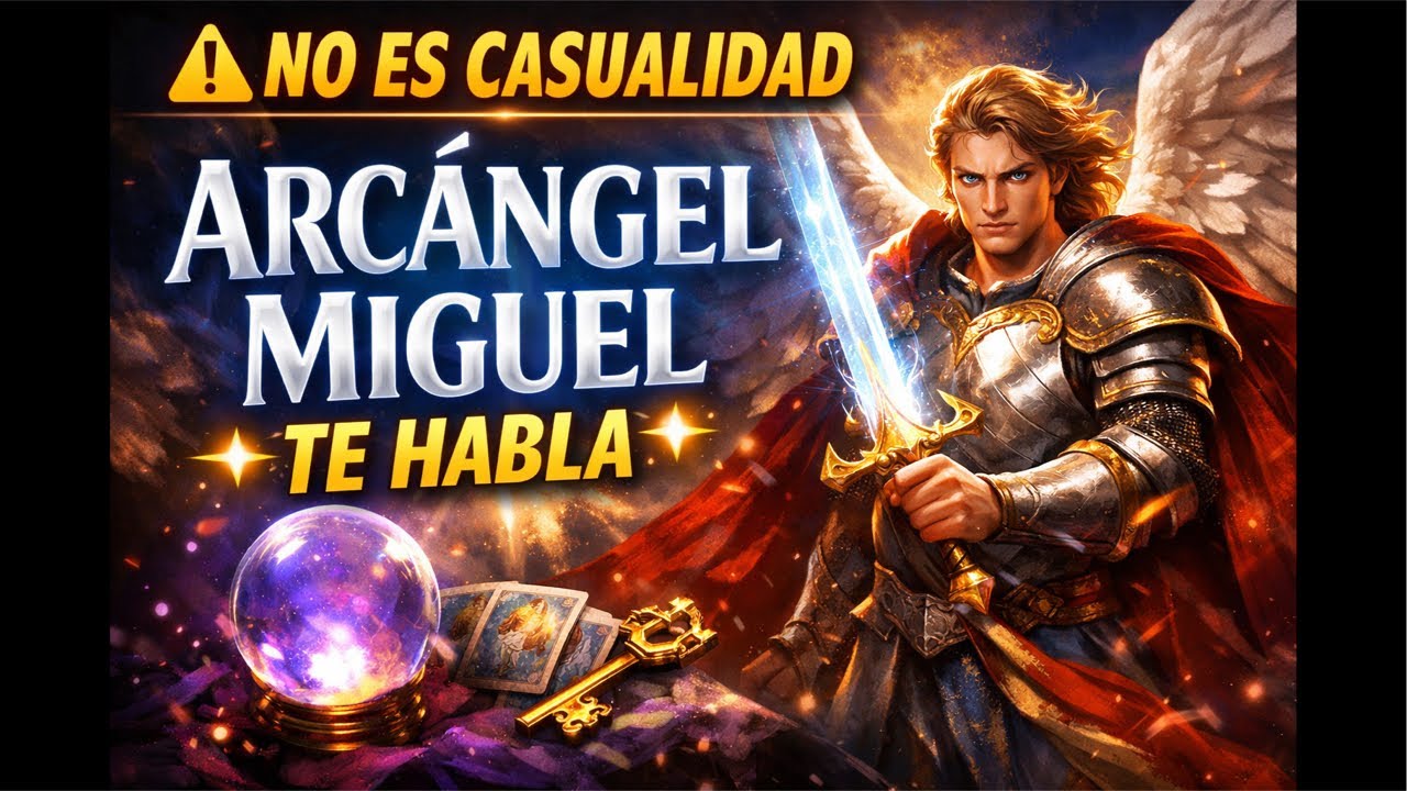 ⚠️ ARCÁNGEL MIGUEL TIENE UN MENSAJE URGsENTE PARA TI HOY 🔮🗡️ NO ES ...
