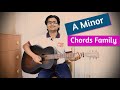 A minor chords family  formula  a minor chords progression  prabir jana