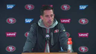 Kyle Shanahan Recaps 'Huge Team Win' in Chicago