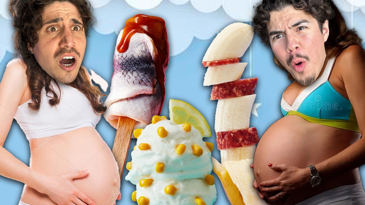 2 Guys Try Weird Pregnancy Cravings