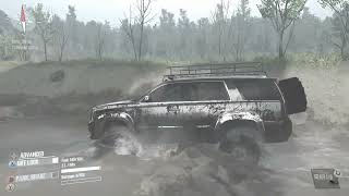 Mud Bogging In A Cadillac - Mudrunner