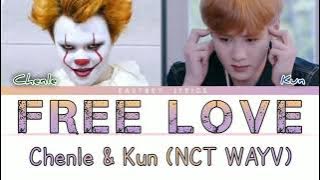 CHENLE & KUN (NCT) - FREE LOVE (HONNEY) COVER SONG // LYRICS // COLOR CODED