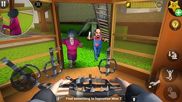 Scary Teacher 3D_New updater-New fun video everyday , gameplay walkthrough  part 826 ( android, ios)