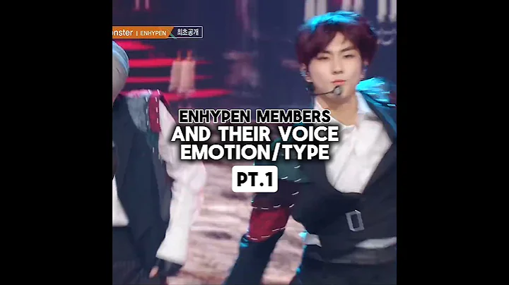 (PT.1) #ENHYPEN Members and Their voice types