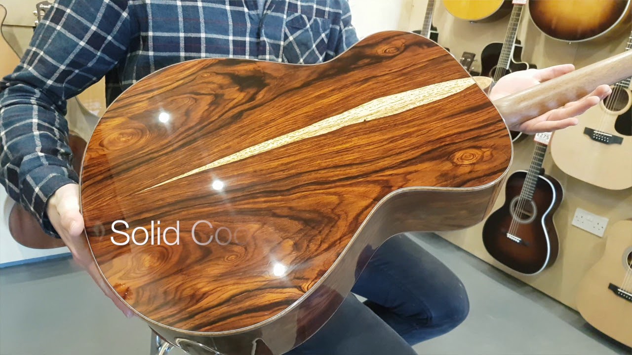 Breedlove Masterclass Concerto Sinker Redwood Cocobolo at Merchant City Music