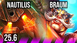 NAUTILUS & Kai'Sa vs BRAUM & Zeri (SUP) | 1/3/19 | KR Challenger | 25.6