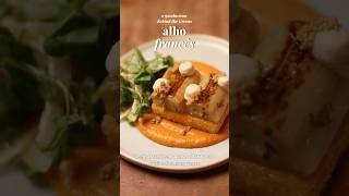 Braised Leek with Romesco ? 100% Vegan #veganrecipes #veganlisbon #lisbon #plantbased #leeknow