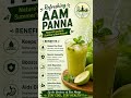 summer refreshing drink aam panna