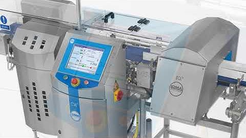 Loma CW3 combination checkweigher and Metal Detector System