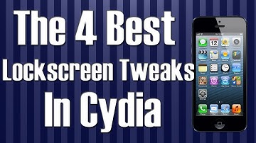 The 4 BEST Lockscreen Tweaks For Your Jailbroken iPhone, iPod, iPad