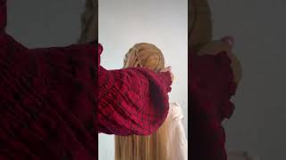 Easy ponytail For Long Hair || More Hair Tutorials Link In The Description Below Resimi