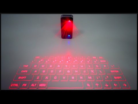 Laser Keyboard?! (with typing test) | Foci