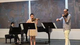 Isabel Blodgett & Scott Belleri - Bach's Concerto for Two Violins in D Minor - May 3rd, 2026