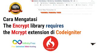 Cara Mengatasi Website yang Tidak Bisa Diakses | the encrypt library requires the mcrypt extension