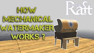 How Mechanical Watermaker Works? - Survive On Raft screenshot 2