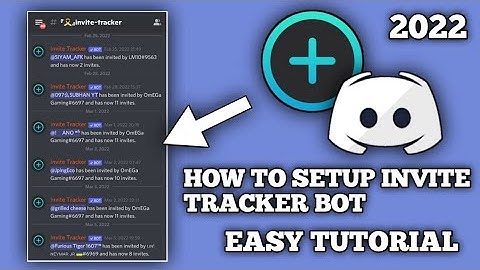 Setup Invite Tracker Bot Discord | Invite Manager Not Working | Alternative of Invite Manager | 2022