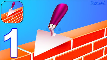 DIY Building Master Block 3D - Gameplay Walkthrough Part 1 Build A House & Cut The Grass iOS,Android