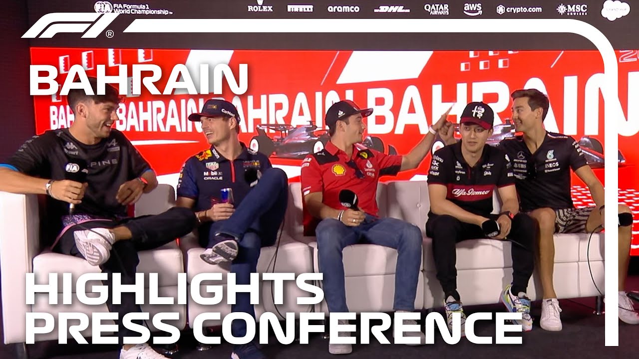 Driver Press Conference Highlights 2023 Bahrain Grand Prix