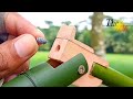 Amazing Bamboo Crafting idea | Mini Bamboo Slingshot