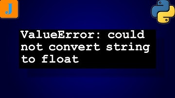 ValueError: could not convert string to float