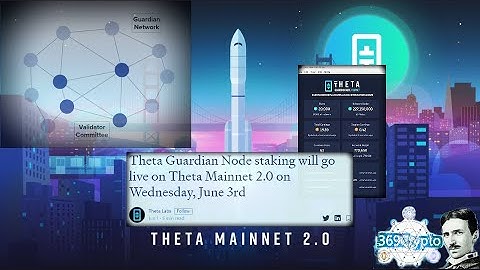 ✔️THETA Guardian Node Staking Launches on Mainnet 2.0 TODAY✔️| Setup Details Soon... | THETA Report