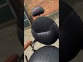 Black Barber Chair Headrest | Premium Comfort