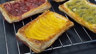 PASTELITOS DE FRUTA crujientes. ASOMBROSOS y MUY fáciles.