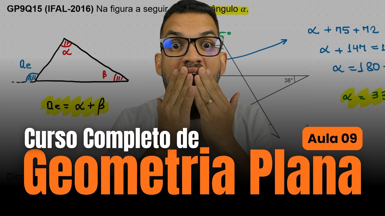 Polígonos - Exercícios | Geometria Plana - Aula 09