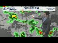 Latest Weather | Rainfall moving in this afternoon with spotty showers expected