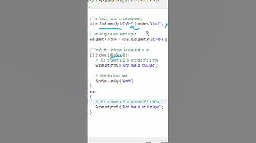Selenium Interview Questions & Answers - 9. Why and when to use isDisplayed Method ?