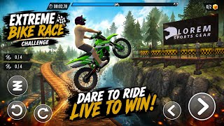 Extreme Bike Stunt Challenge Gameplay | Impossible Offroad Tracks screenshot 1
