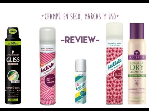 Review -Champú en seco, marcas y uso- manualidades de animales