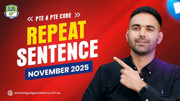 PTE Academic & Core | Repeat Sentence | Most Repeated Questions November 2025