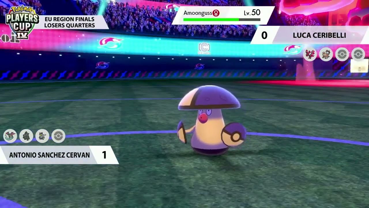 2021 Pokémon Players Cup 4 VG Region Finals Day 2 - EU Losers Quarters - Antonio vs Luca