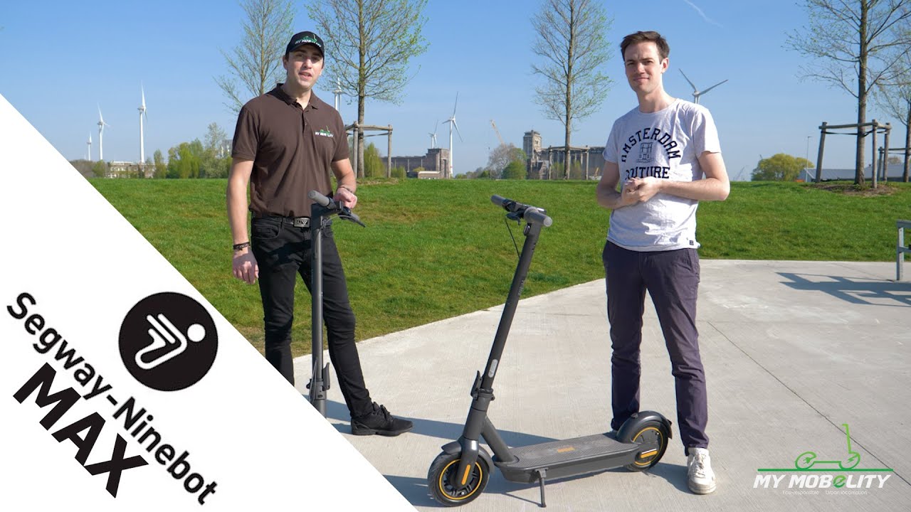 Ninebot Max G2 electric scooter (Official Benelux model) - My Mobelity