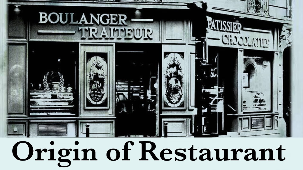 The History Of Restaurant YouTube The History Of Restaurant YouTube