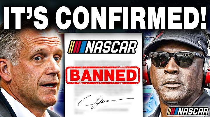 NASCAR JUST BANNED 23XI Racing and Front Row Motorsports after SHOCKING STATEMENT!