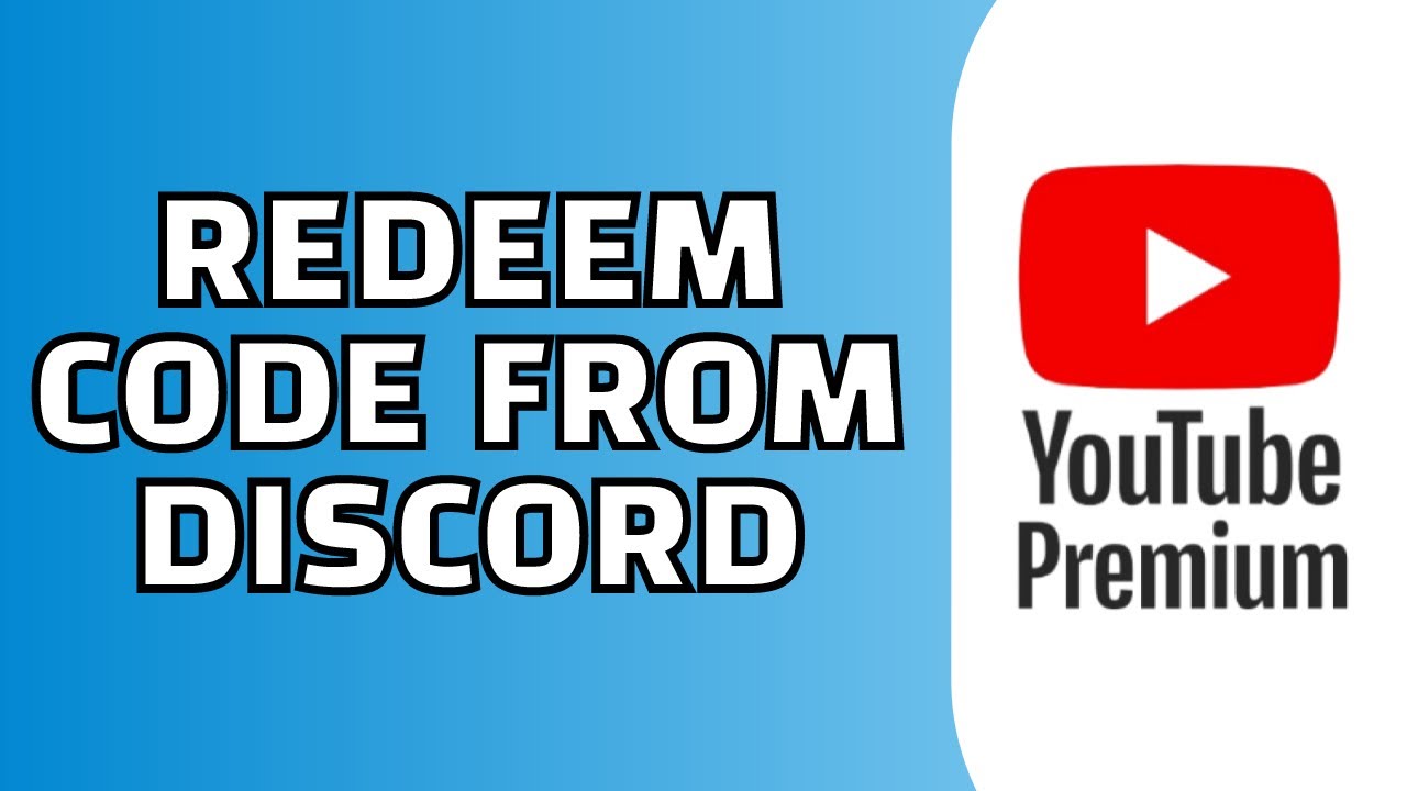 How To Redeem Discord Youtube Premium Code How to Redeem Youtube Premium Code from Discord Nitro - YouTube