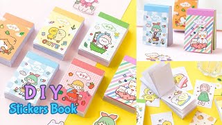 How to make stickers book⚘😱📒| diy stickers book😍|paper craft ideas. inspired by @Tushuartandcraft
