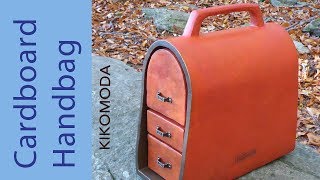 Cardboard  Women's Handbag - Chest of drawers (Cardboard furniture) by kikomoda 20,418 views 5 years ago 3 minutes, 9 seconds