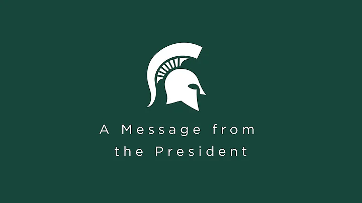 President Stanleys message to the Spartan communit...