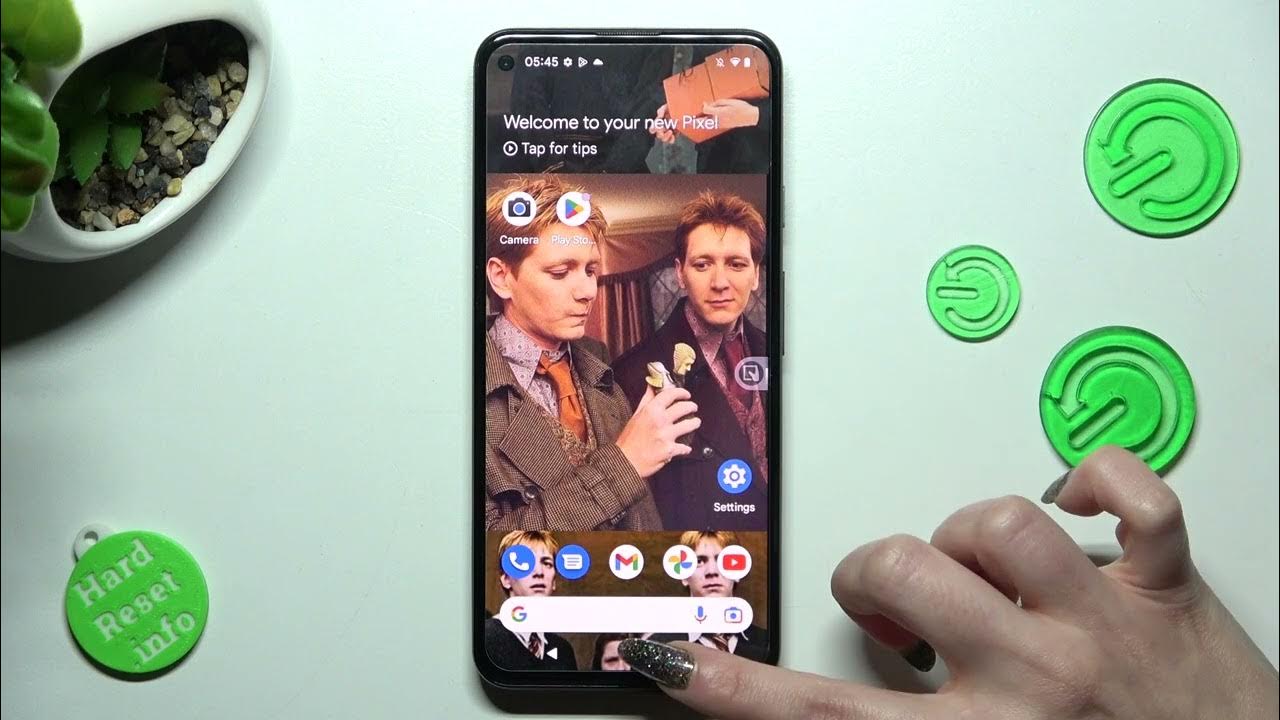 how-to-shrink-screen-of-google-pixel-5a-enter-one-handed-mode-youtube