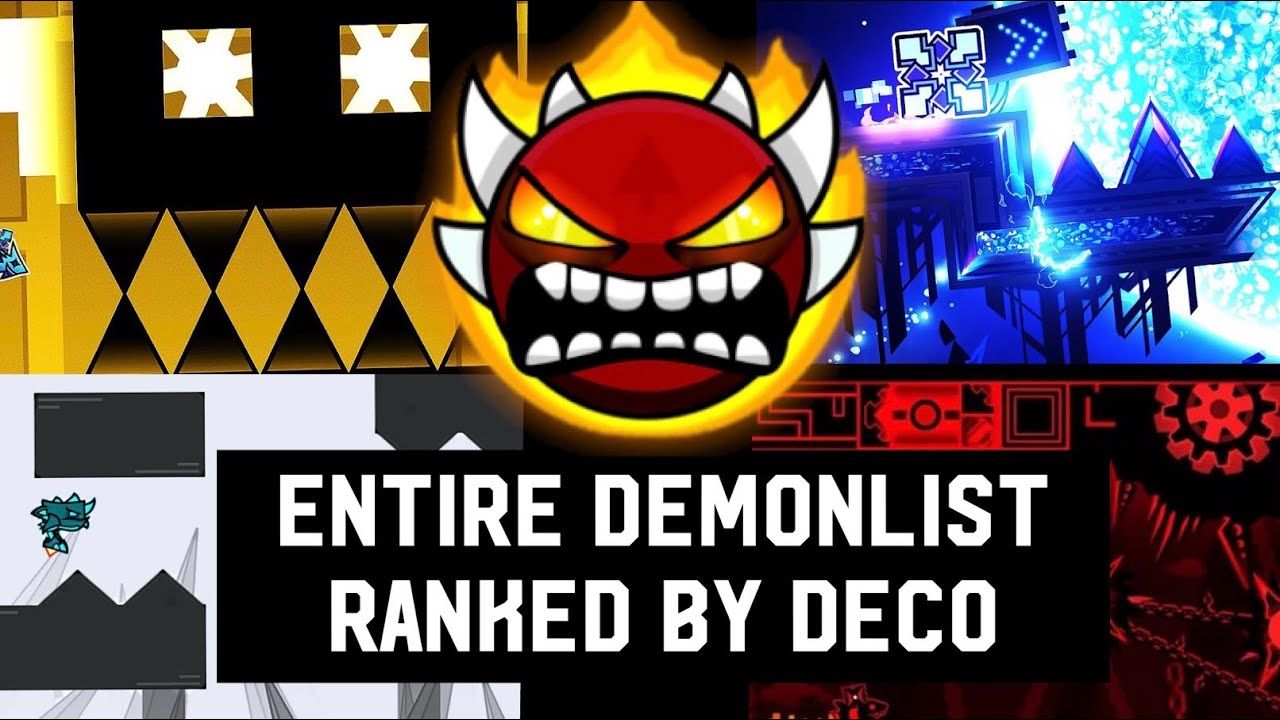 Top 150 Hardest Levels in Geometry Dash Ranked by Decoration ...
