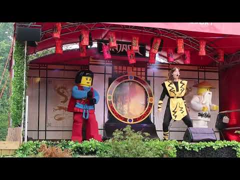 Lego Ninjago Portal of Peril Show Legoland with Lloyd Jay Nya Wu