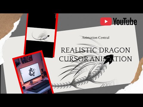 🐉 Create a Futuristic Dragon Cursor Animation in HTML,CSS & JavaScript | Stunning UI Effect!