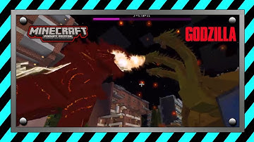 Minecraft PE : Godzilla Mod【Mod ShowCase】