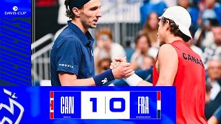 🇨🇦🇫🇷 Highlights: Draxl vs. Rinderknech | Canada vs. France | 2026 Davis Cup Update