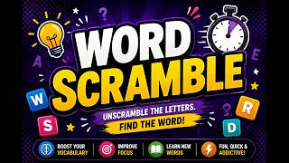 EP 001 - Word Scramble