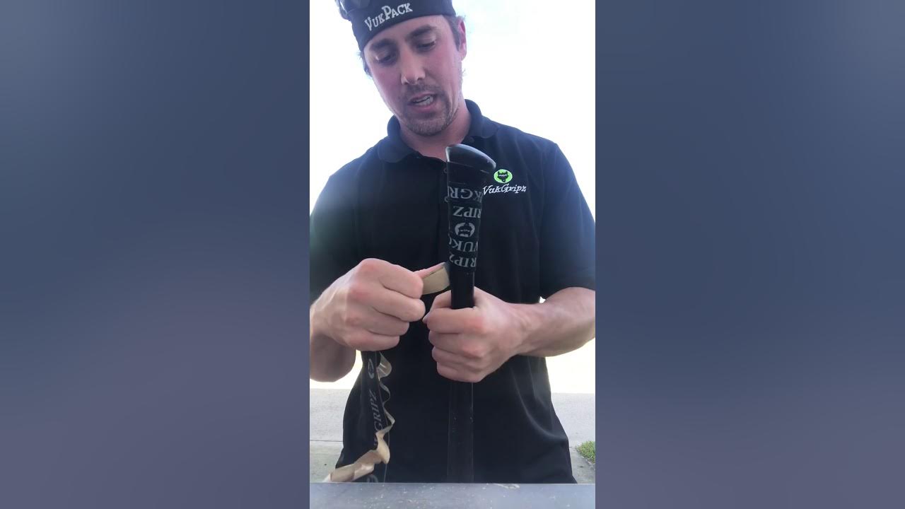 How To Wrap an Bat Axe Handle w/ Bat Grip VukGripz YouTube